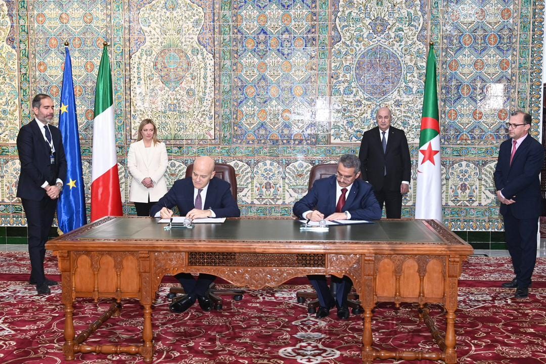 Sonatrach Et Eni Signent Deux Accords Stratégiques Sur Le Gaz Et La Réduction Des émissions