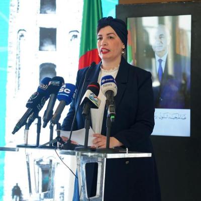 Soraya Mouloudji, ministre de la Culture et des Arts