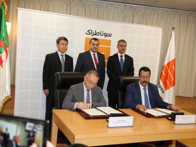 توقيع عقد بين "سوناطراك" و الشركة الصينية "سينوباك"