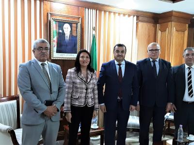 طاقة: عرقاب يستقبل البروفيسور ليلى شنتوف الباحثة الجزائرية المتخصصة في الاقتصاد الطاقوي