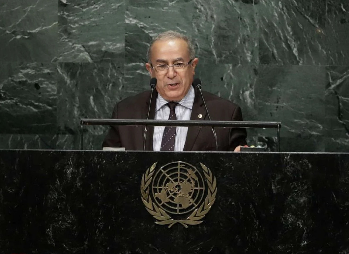 Ramtane Lamara Assemblée générale de l'ONU