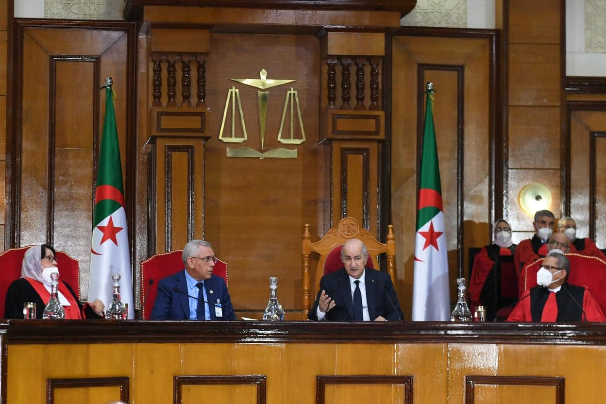 Abdelmadjid Tebboune, président de la République