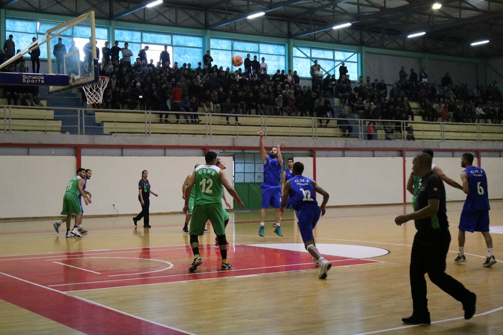 Photo d'un match de basketball