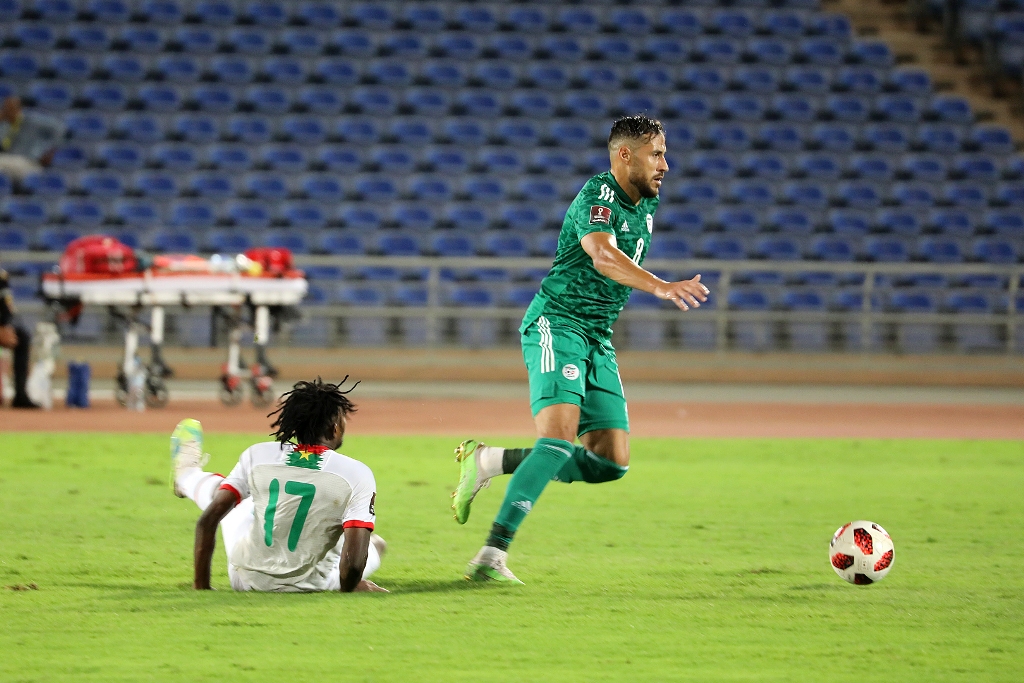 Photo du match Burkina Faso - Algérie