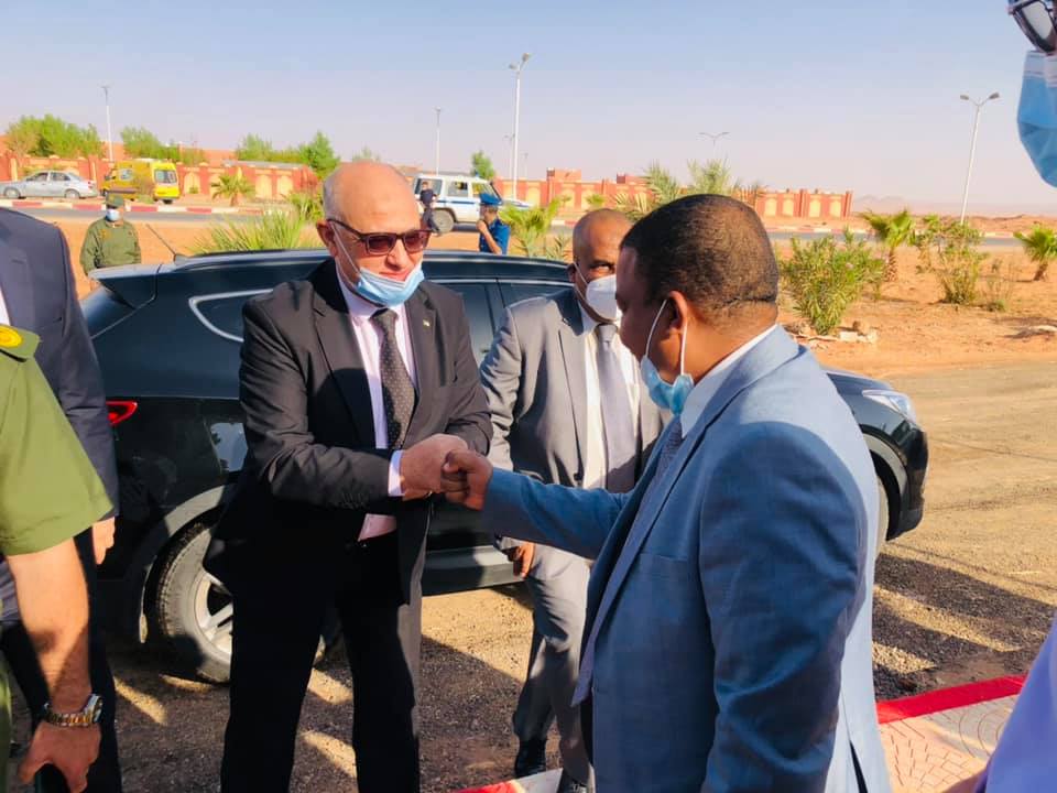 Arrivée de  Yacine Merabi à l’INSFP Moussa El-Berka