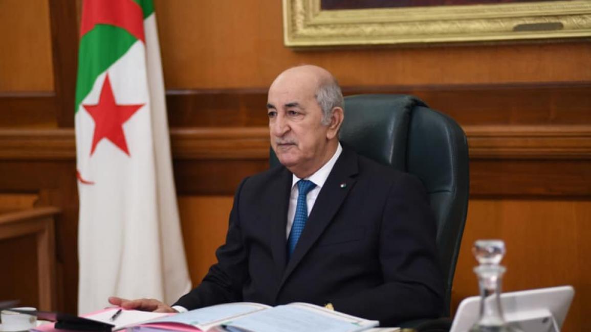 Le président Abdelmadjid Tebboune