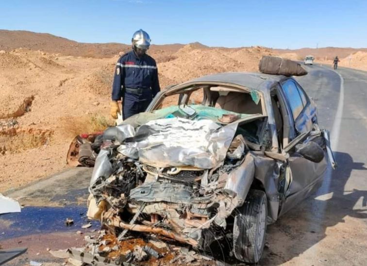 حادث مرور تمنراست