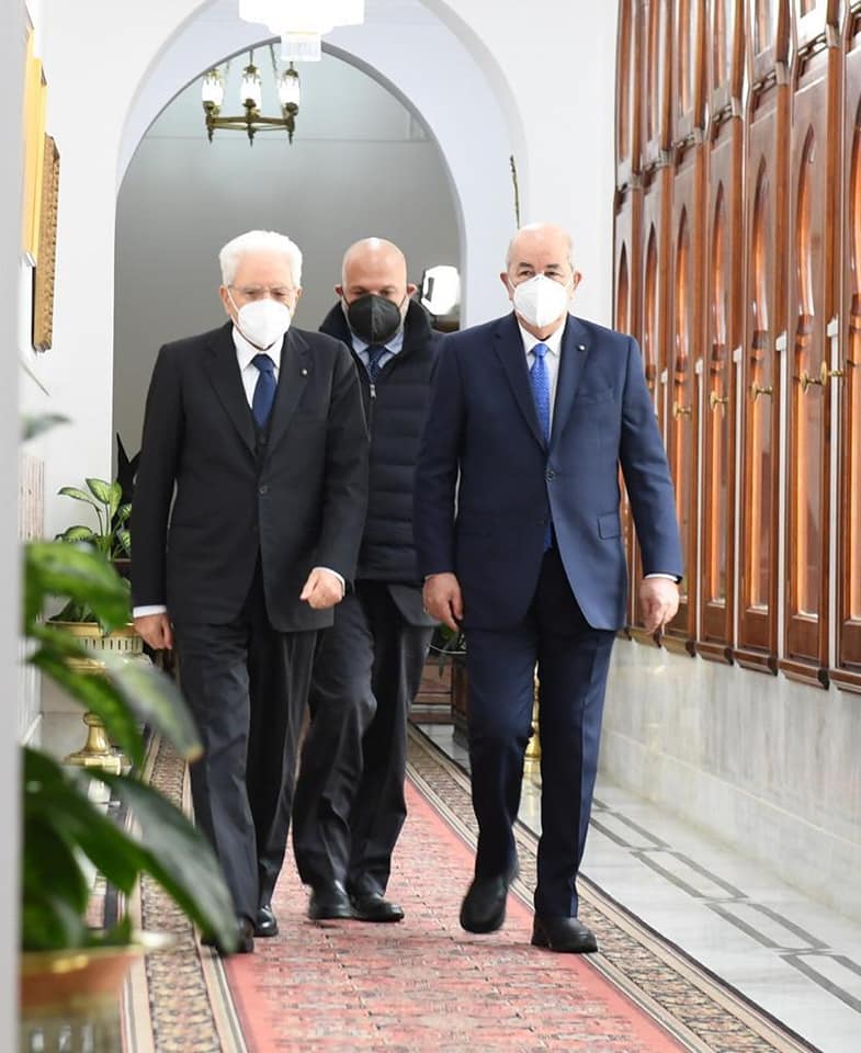 Le président Tebboune reçoit son homologue italien