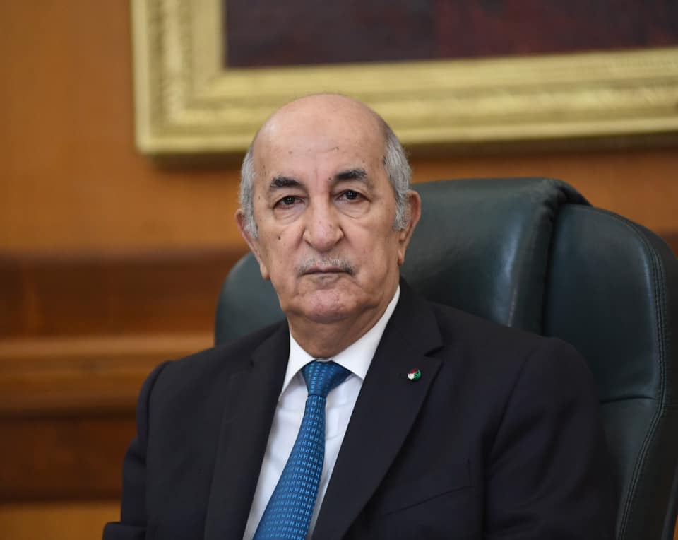 Le président Abdelmadjid Tebboune