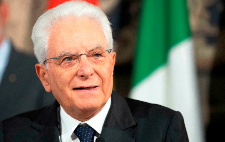 الرئيس الإيطالي سيرجيو ماتاريلا