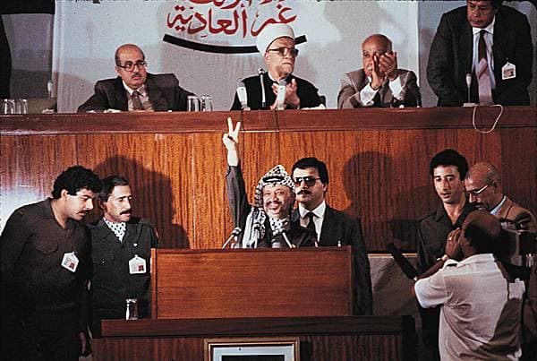 Yasser Arafat à Alger
