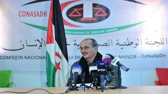 رئيس اللجنة الصحراوية لحقوق الإنسان