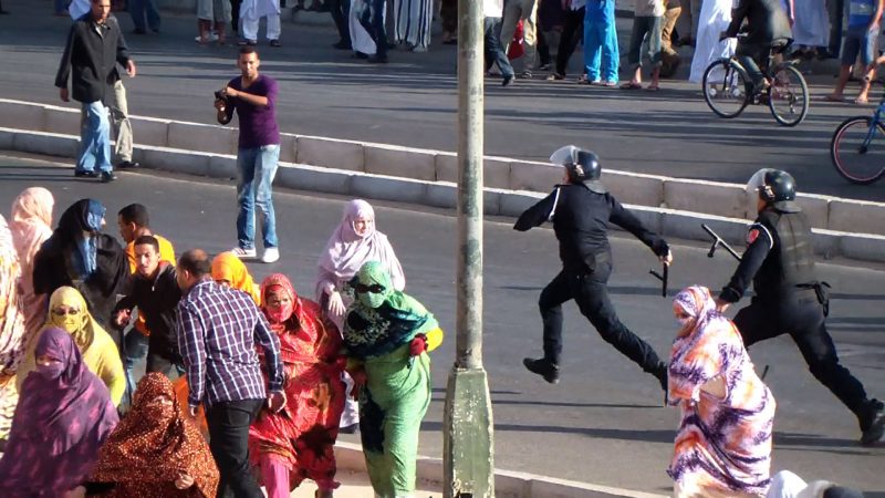 اعتداءات المخازنية على الصحراويين العزل