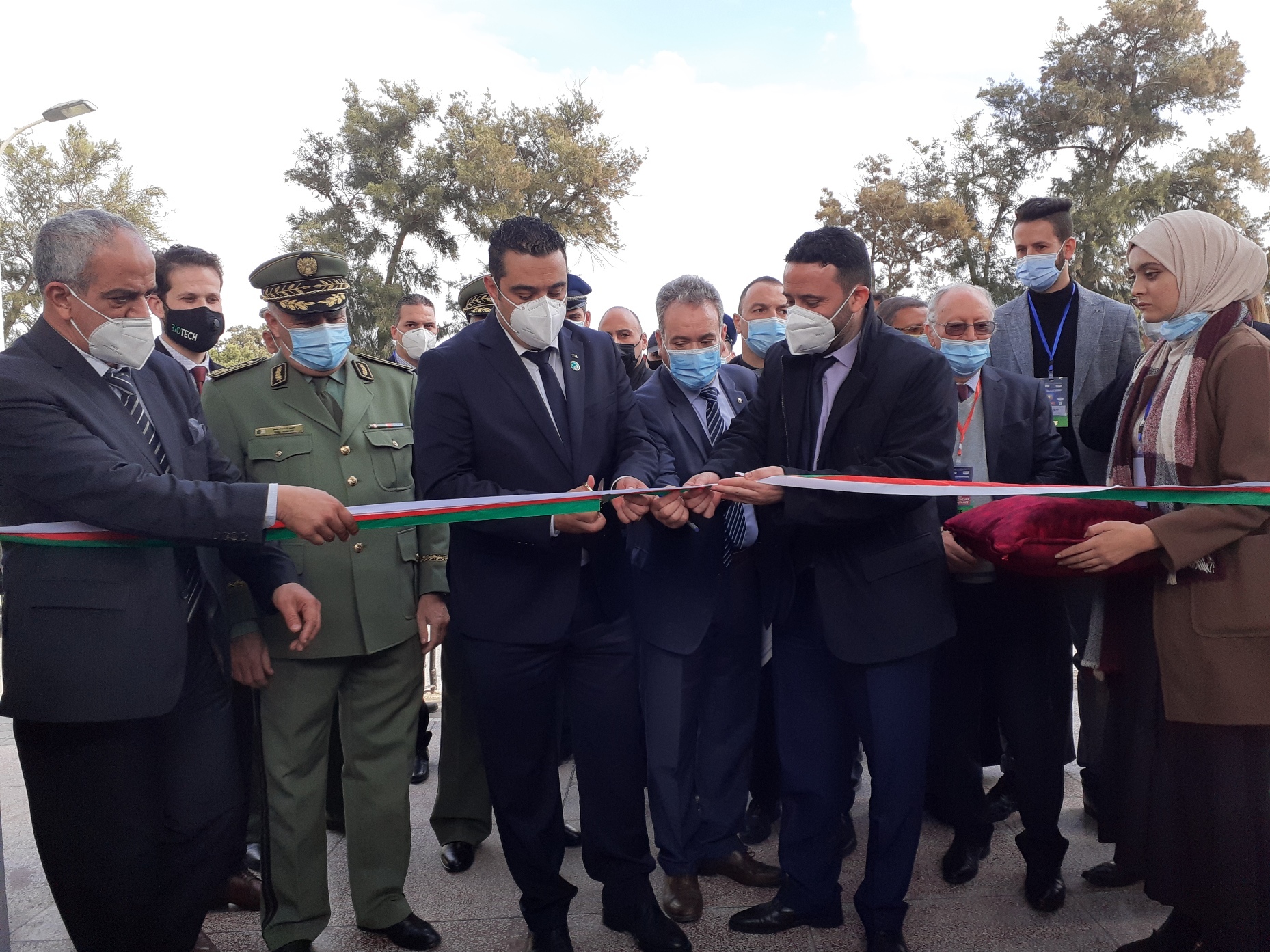 Inauguration de la 6e édition du salon Algest 2021