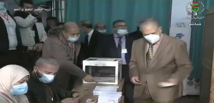 Le président du Conseil de la nation, Salah Goudjil