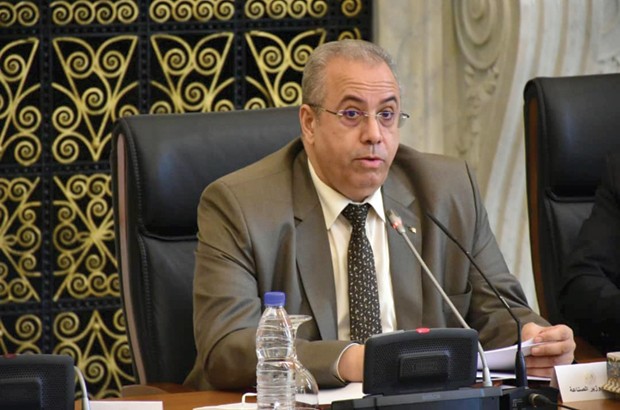 Le ministre de l'Industrie, Ahmed Zeghdar