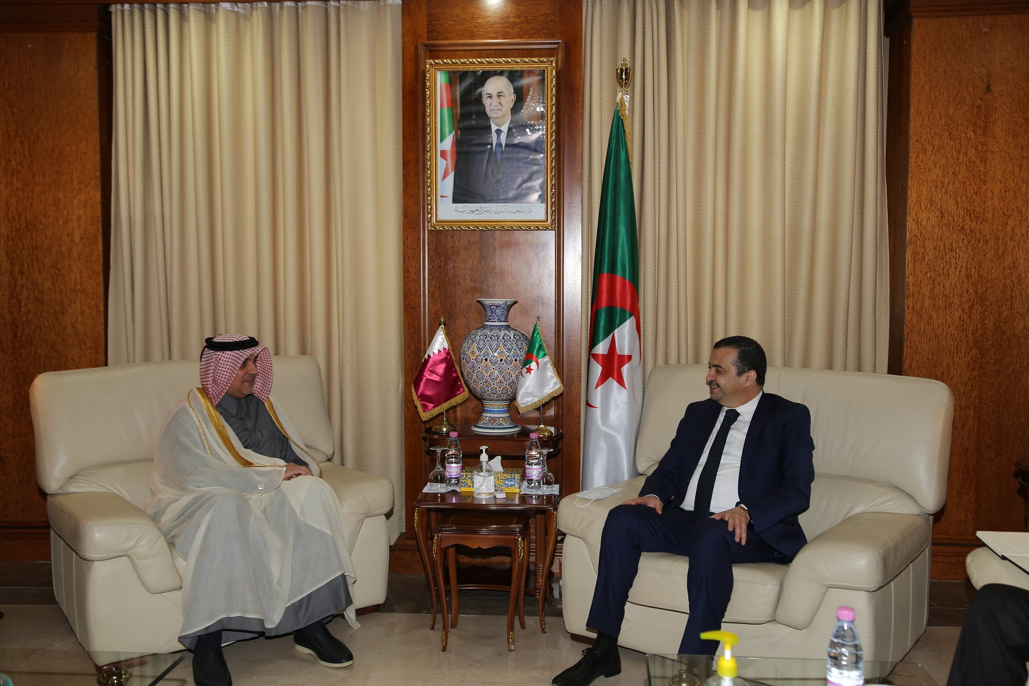 عرقاب والسفير القطري