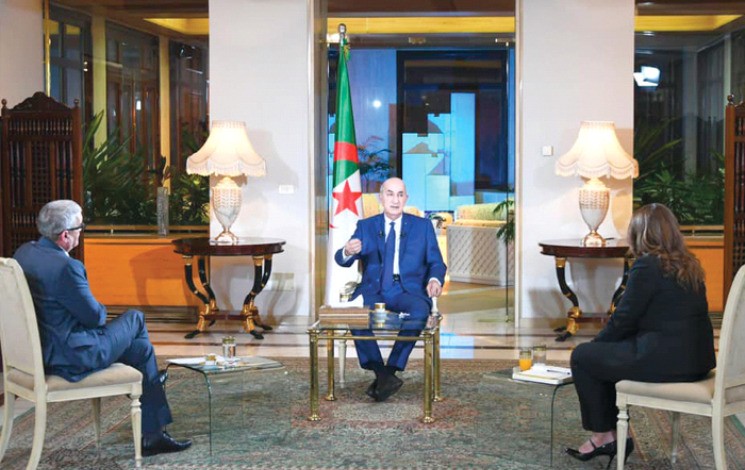 Le président Abdelmadjid Tebboune