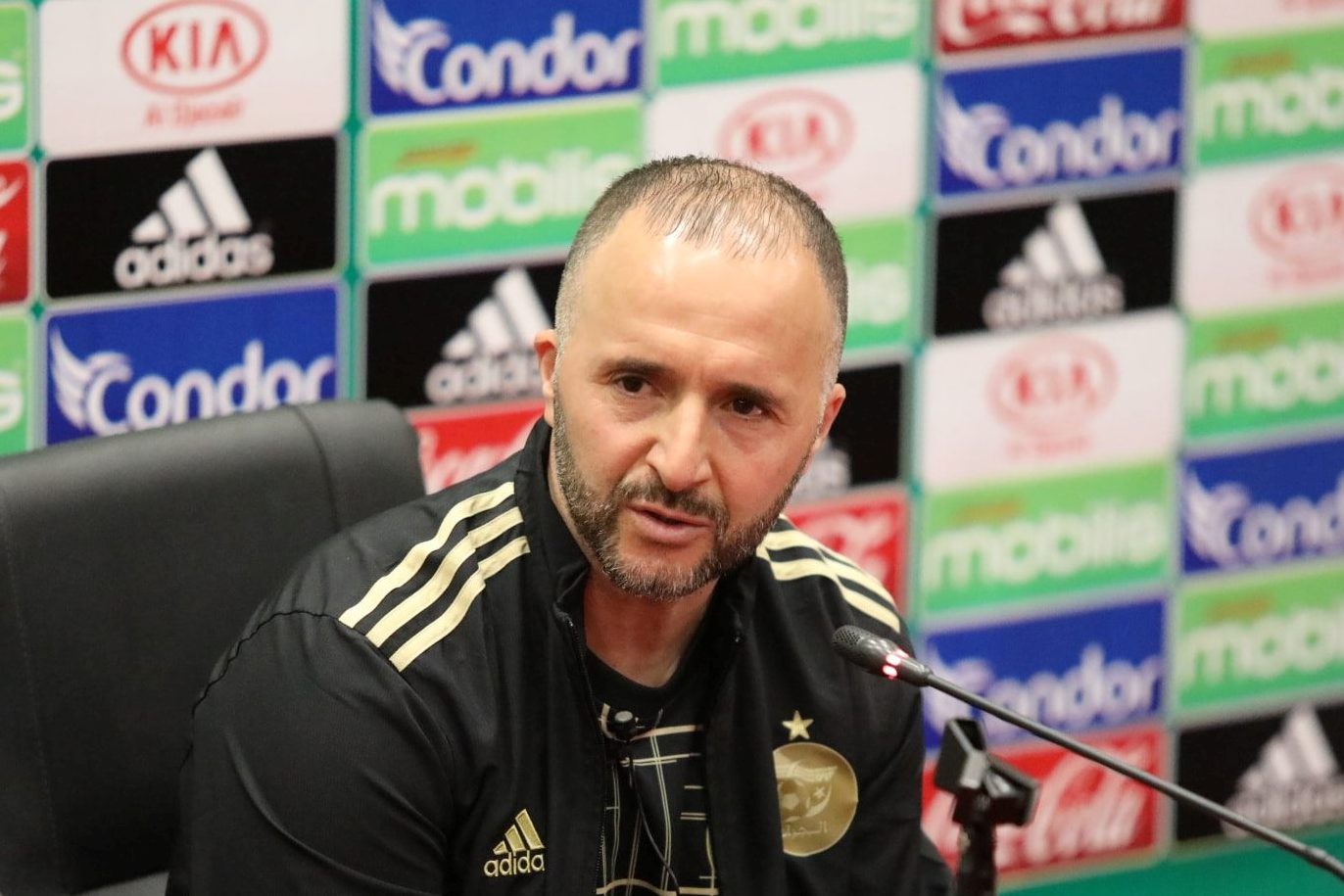 Le sélectionneur national Djamel Belmadi