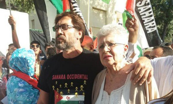 L'actrice et militante espagnole, Pilar Bardem