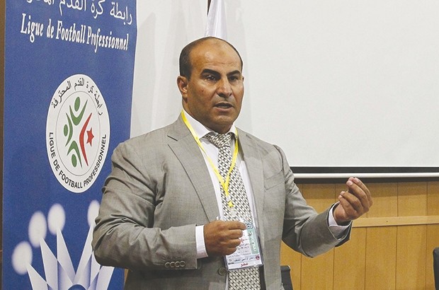 Abdelkrim Medouar, président sortant de la LFP