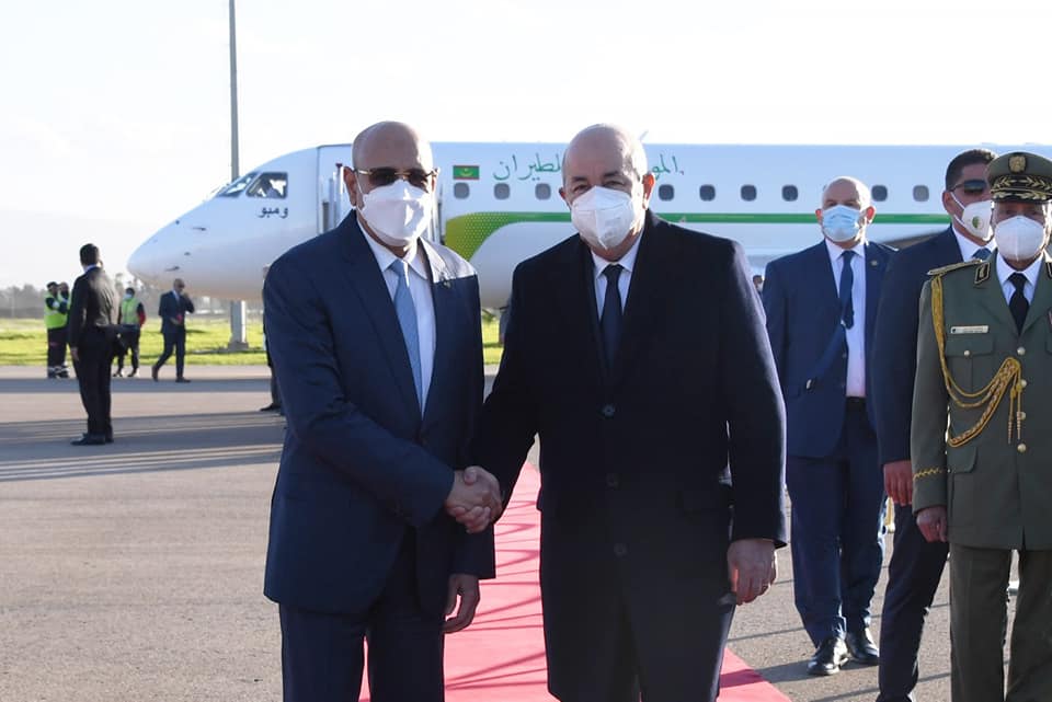 Tebboune reçoit El-Ghazouani