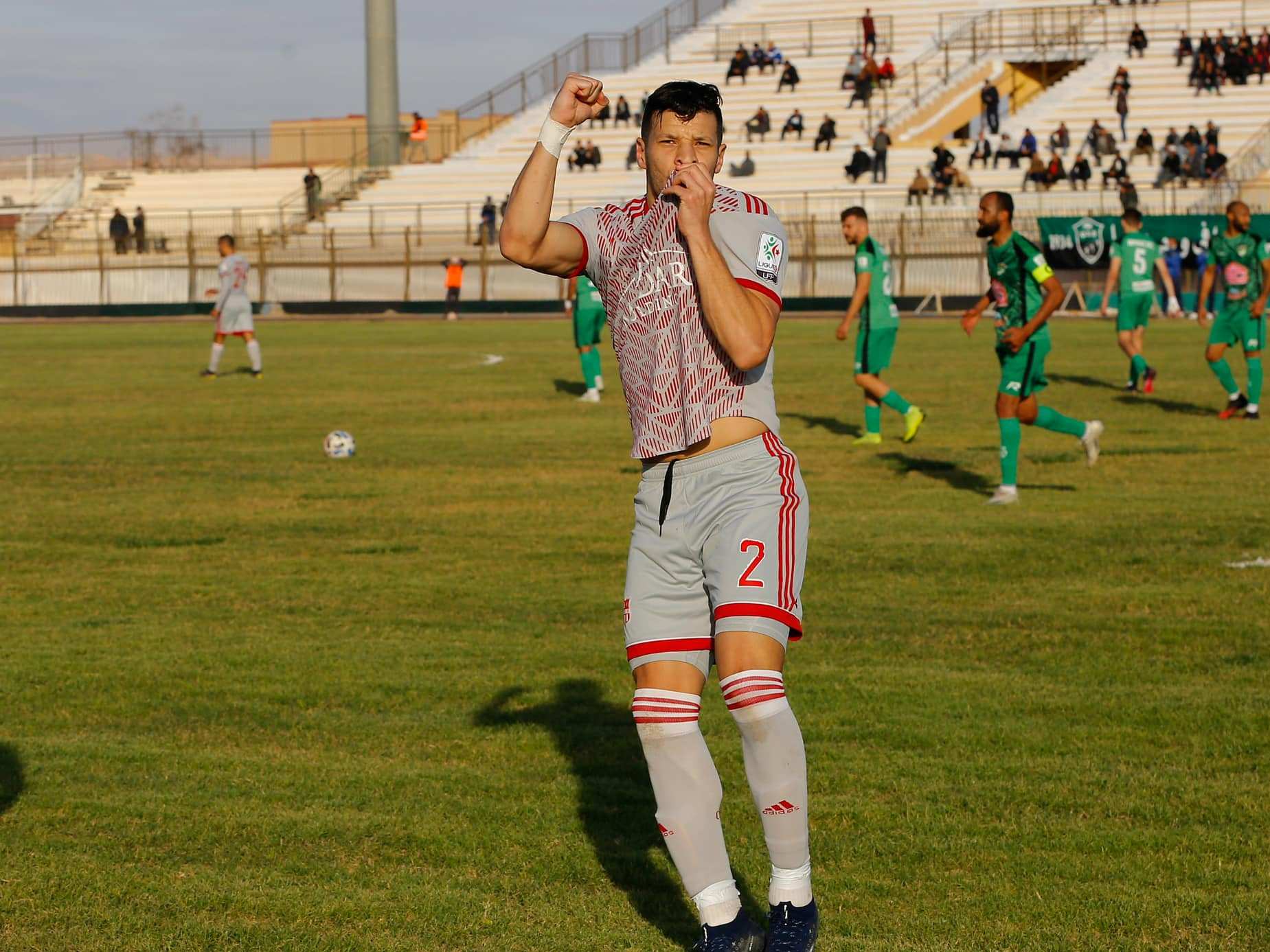 Joie des joueurs du CR Belouizdad