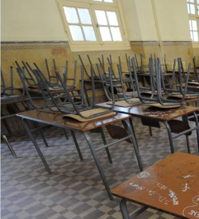 suspension des cours