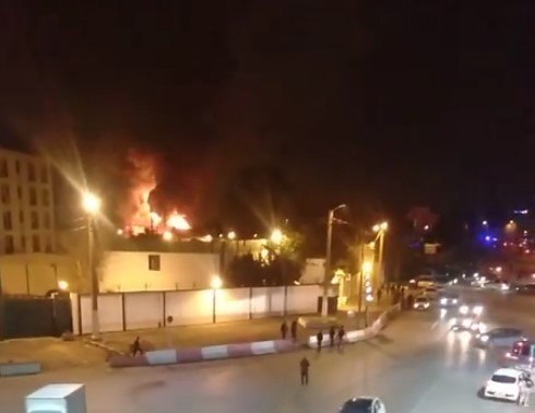 حريق بالعاصمة