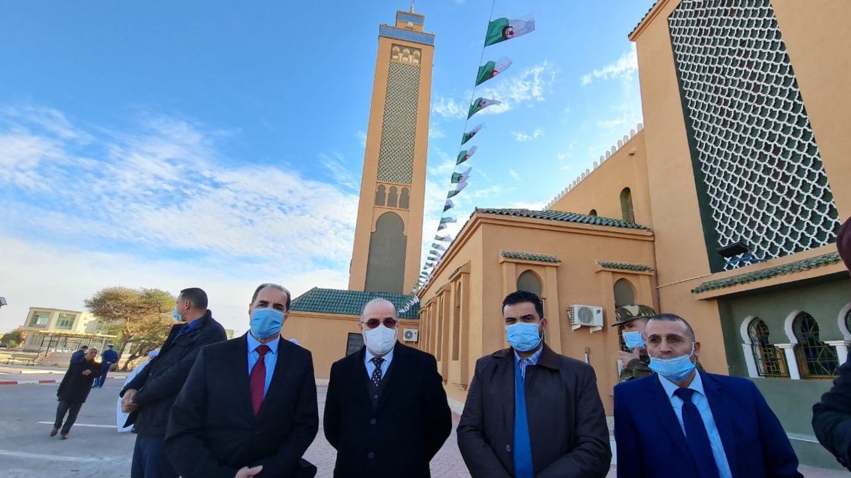 يوسف بلمهدي-المسجد القطب بتندوف