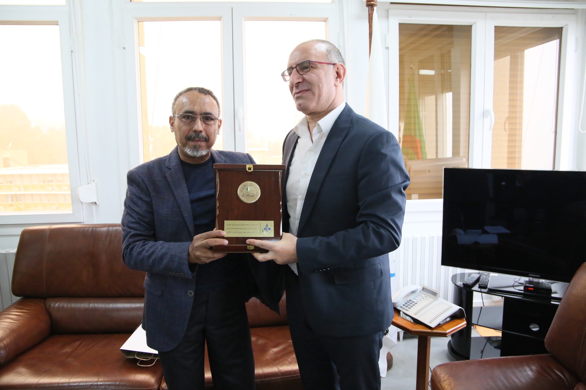 Honorification de la Radio par la Fondation Wissam el-alem el-djazairi