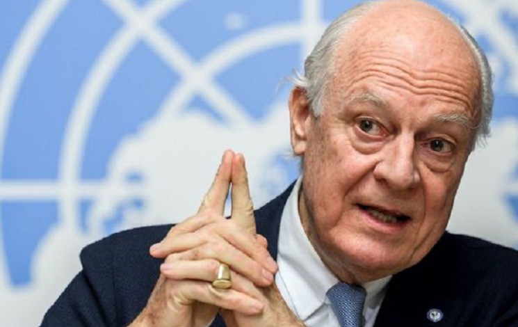 Stafan Di Mistura à Tindouf 15.01.2022