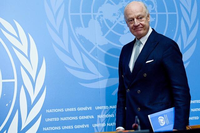 Staffan de Mistura 14.01.22