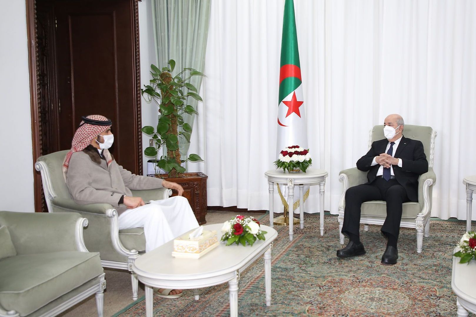 Le président de la République, Abdelmadjid Tebboune