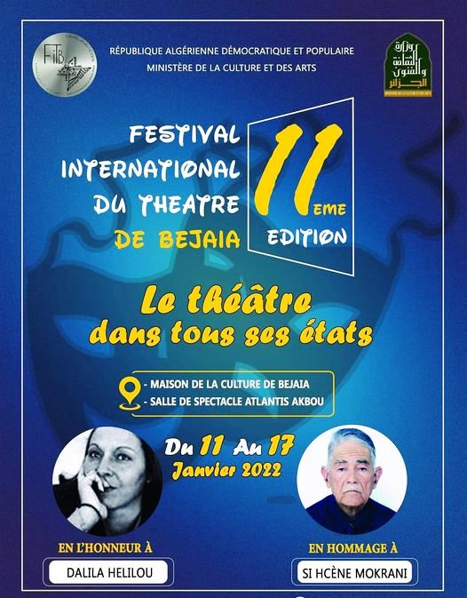Festival international du théâtre de Bejaïa affiche 11e