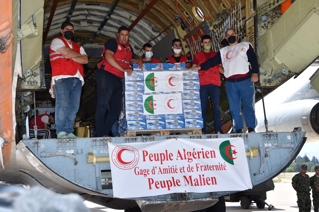 Aide humanitaire Algérie Mali