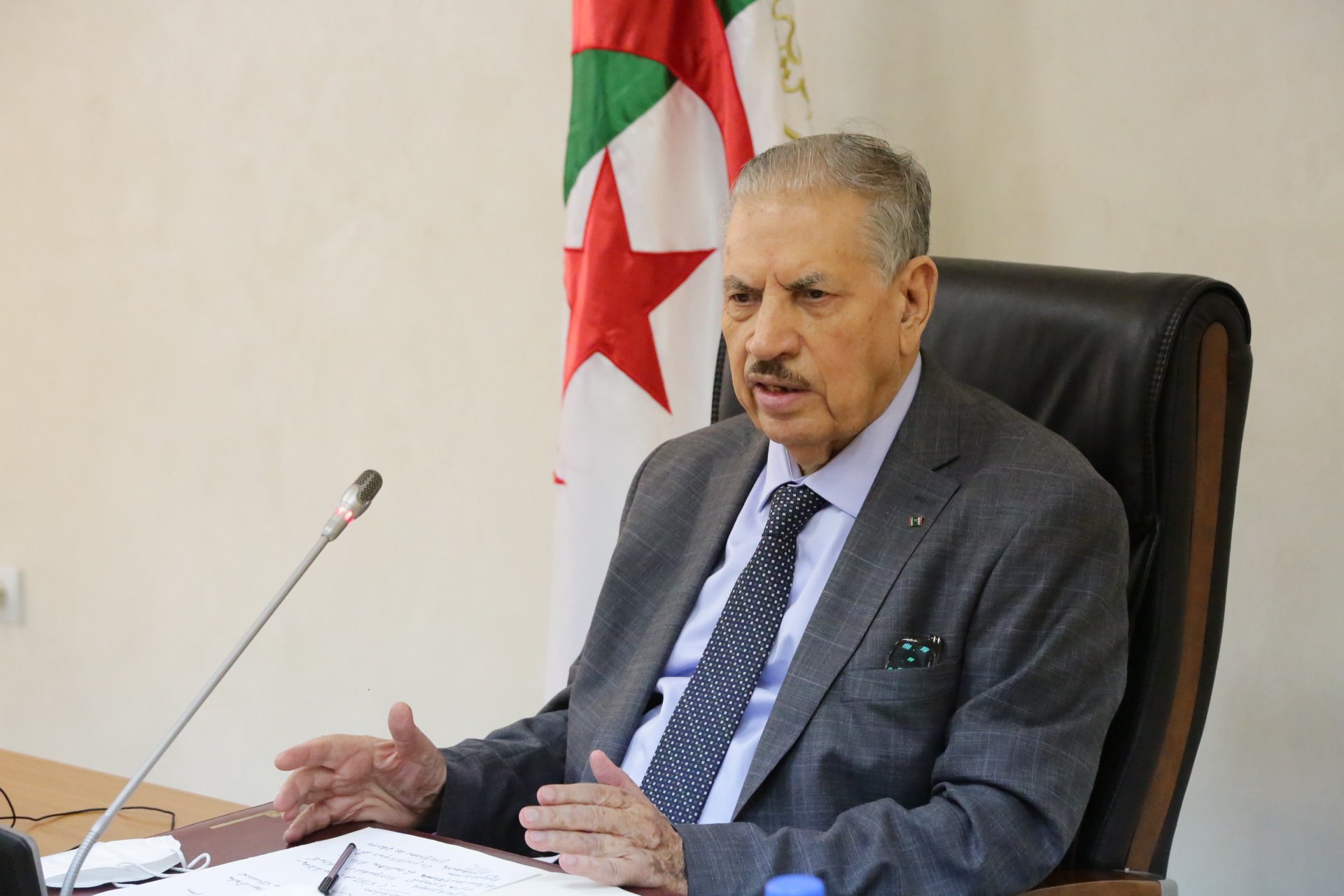 صالح قوجيل رئيس مجلس الأمة