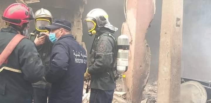 Incendie Sétif.02.02.2022