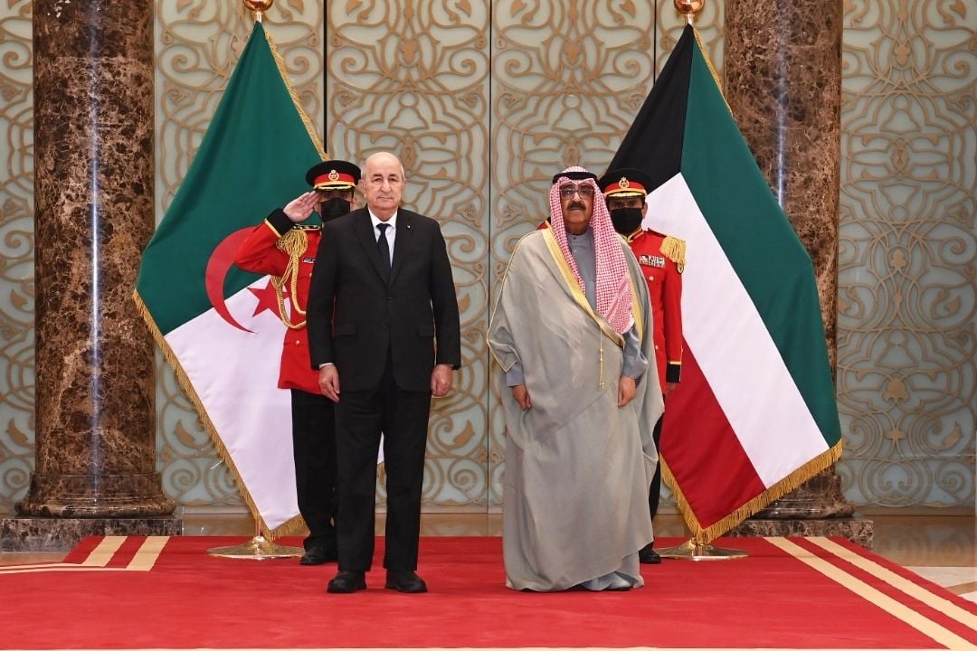 الرئيس تبون في الكويت