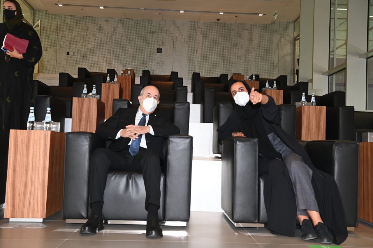 Tebboune au Qatar.21.02.2022