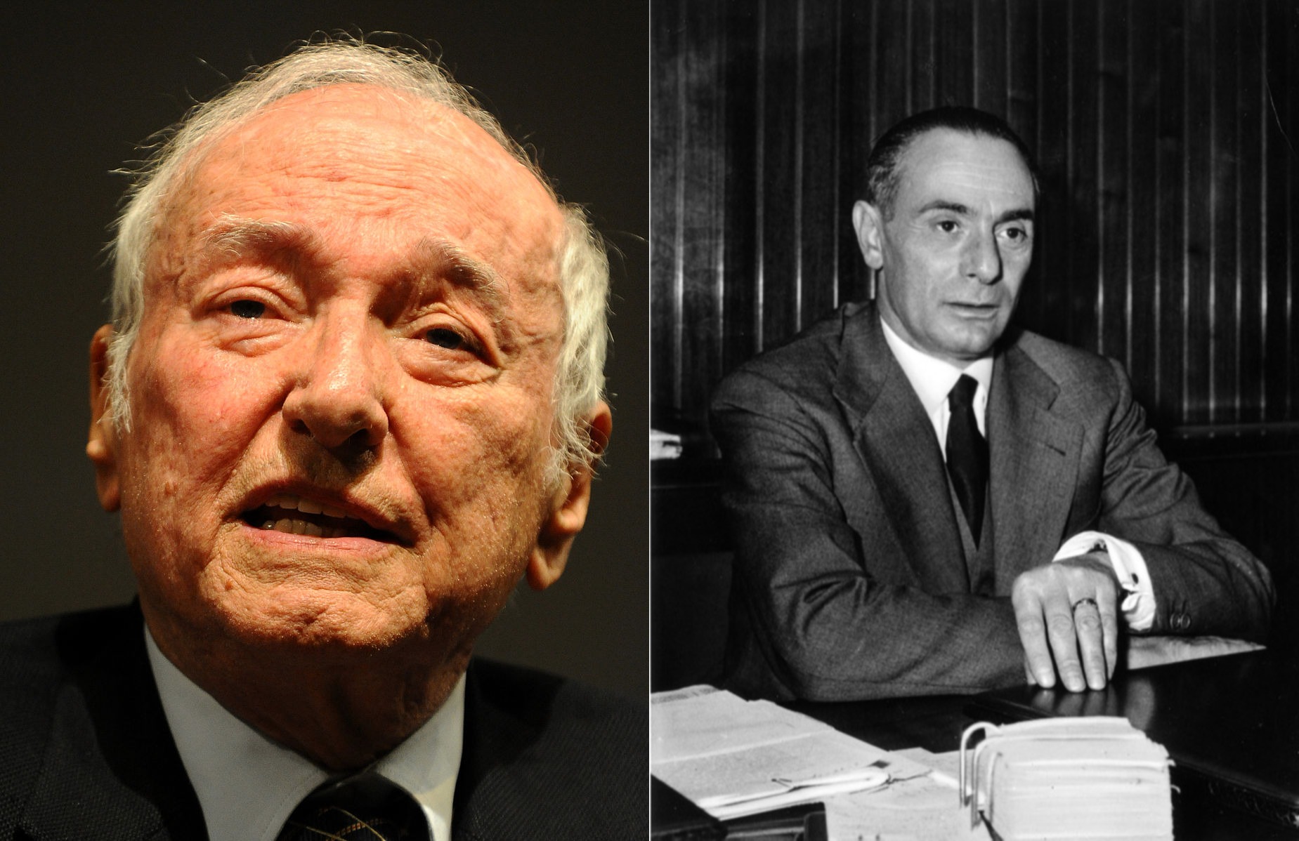 Enrico Mattei et Piero Angela