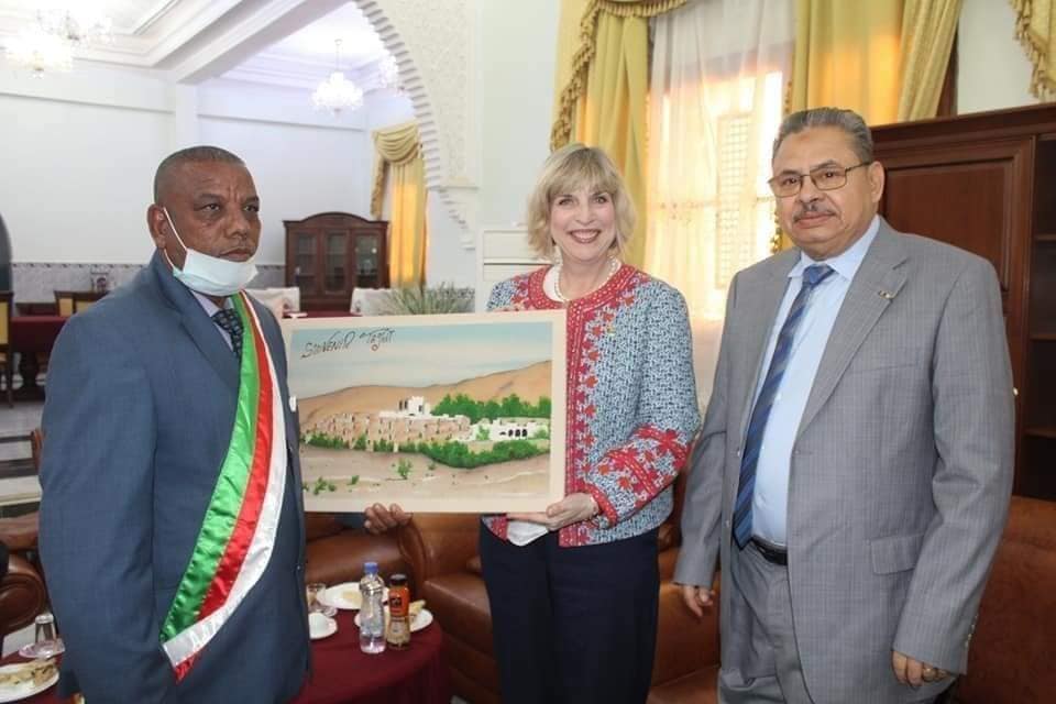 السفيرة الأمريكية بالجزائر