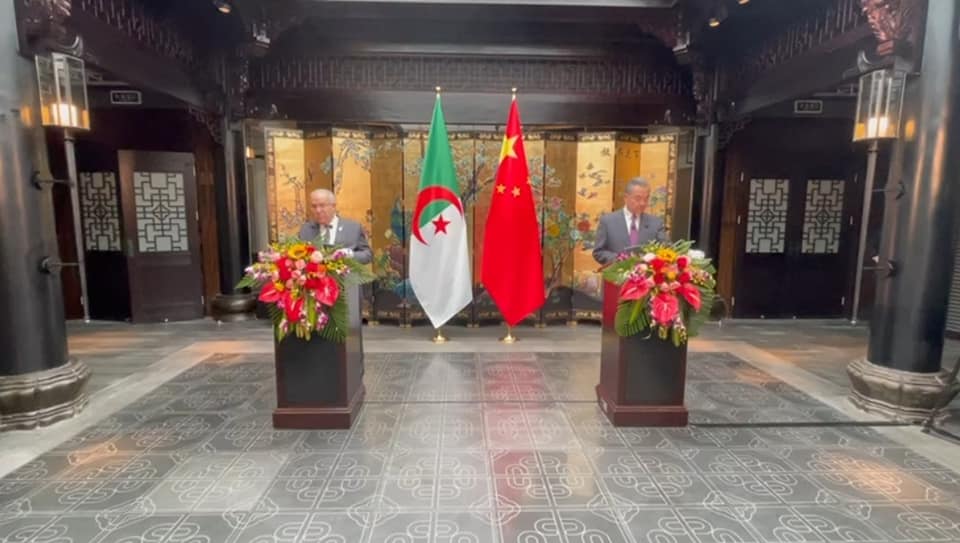 Algérie-Chine-Pékin.20.03.2022