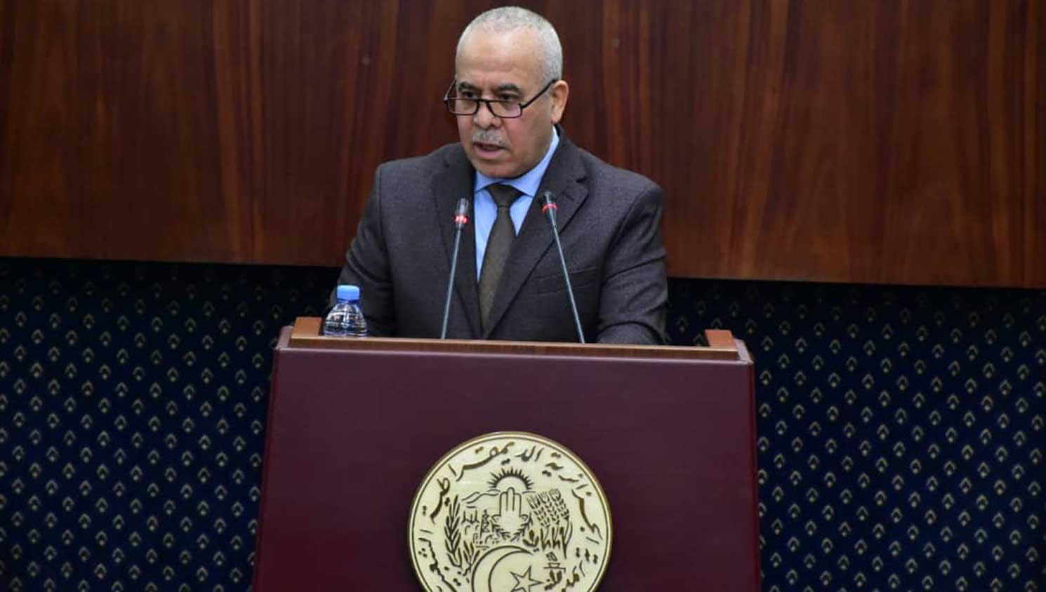 Youcef Cherfa, ministre du Travail, de l'Emploi et de la Sécurité sociale,