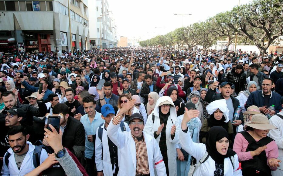 maroc manif.