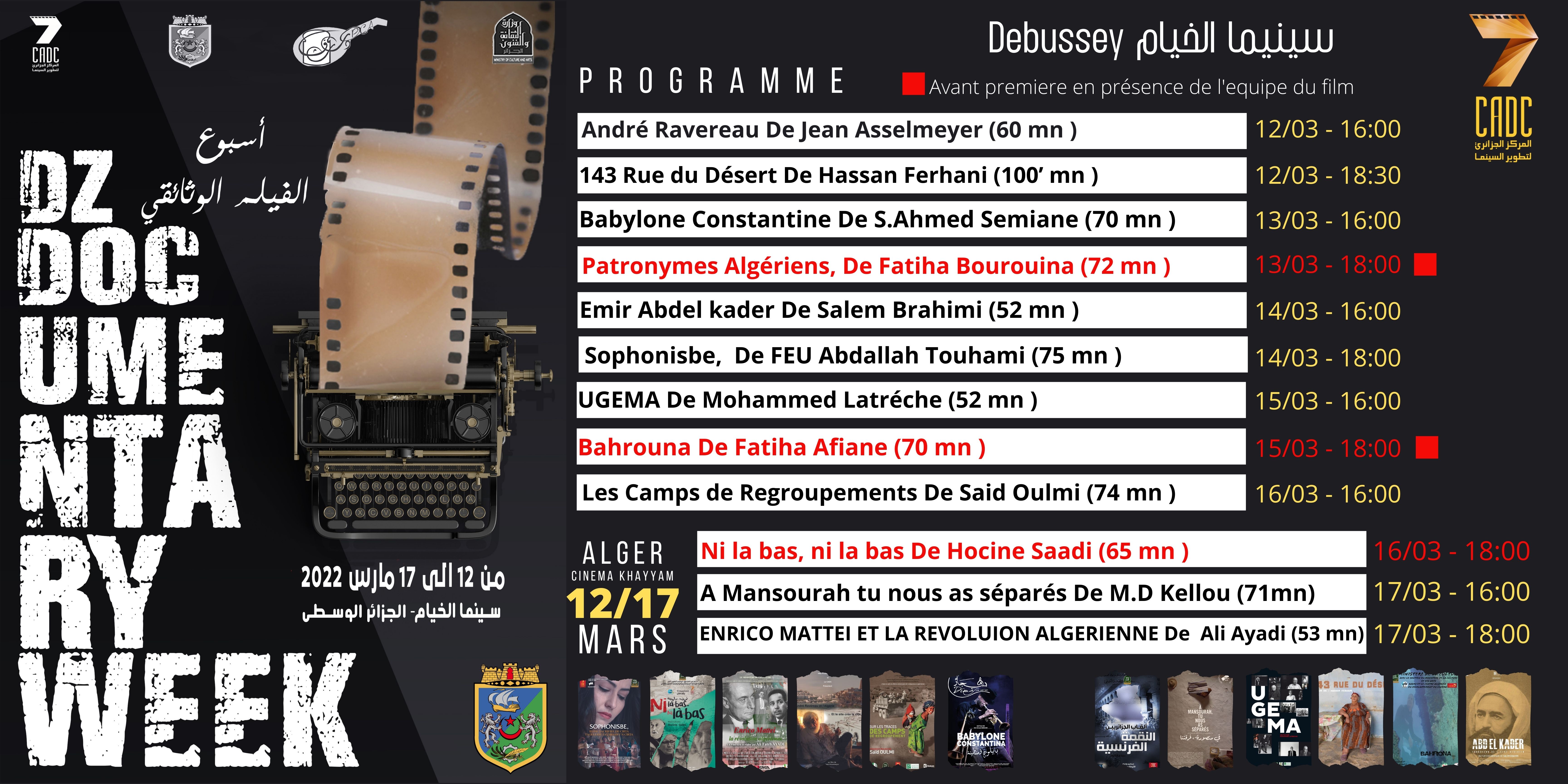 Programme 09.03.2022