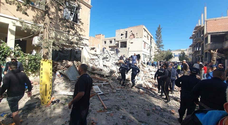 انهيار منزل بولاية  برج بوعريريج