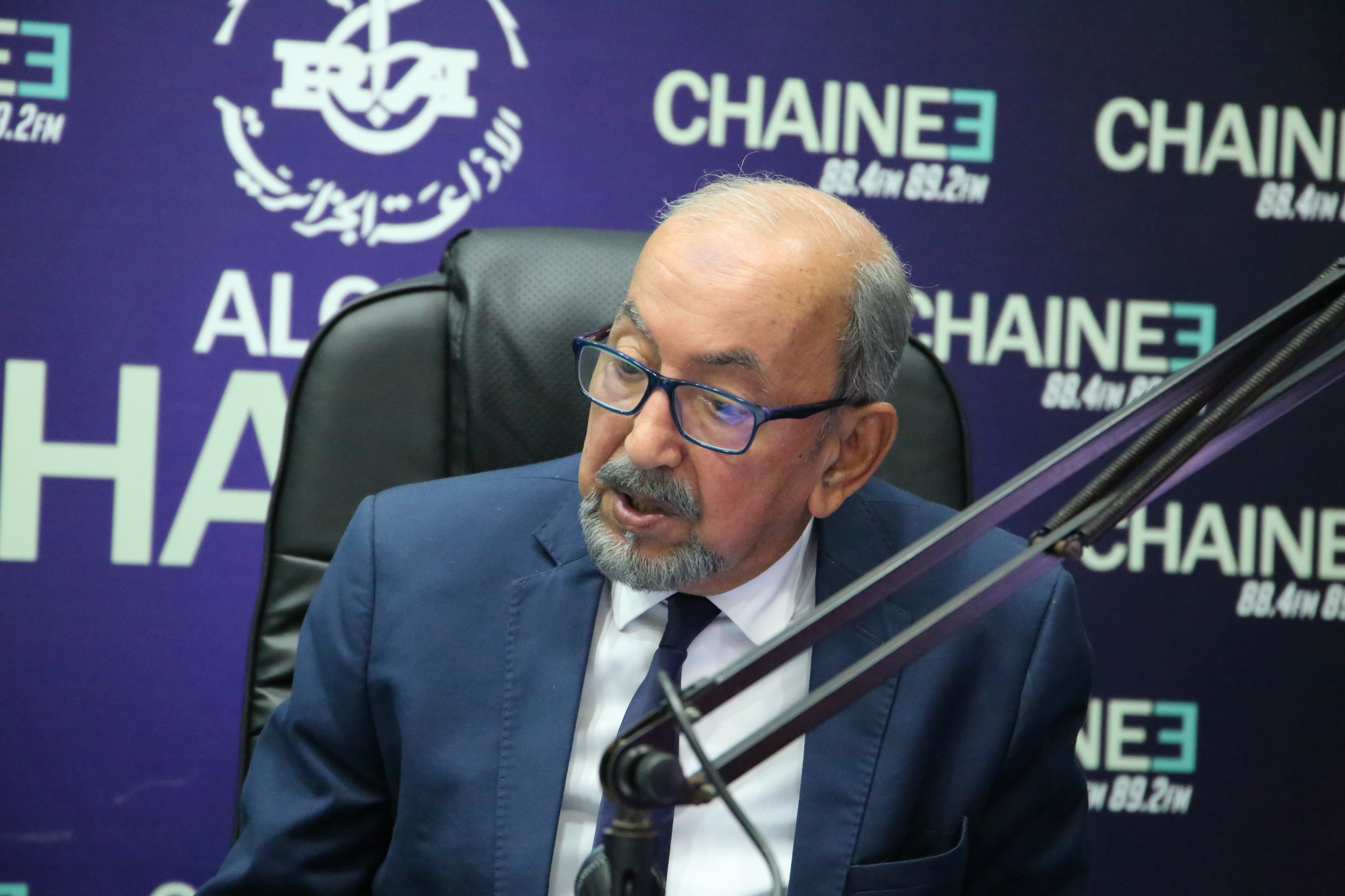 Ali Bey Nasri, président de l'Association nationale des exportateurs