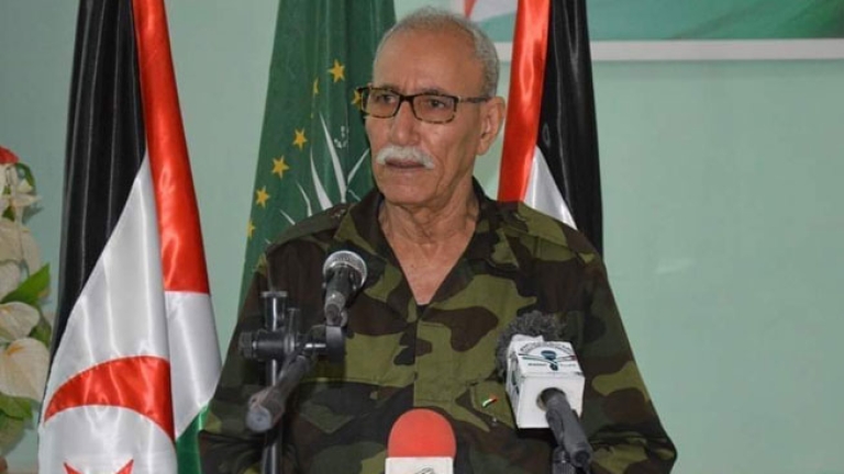 الرئيس الصحراوي إبراهيم غالي
