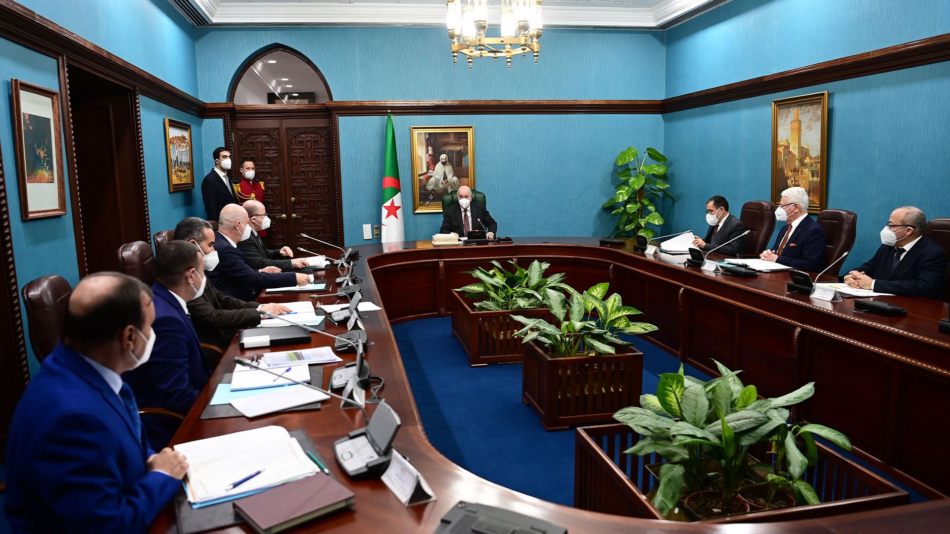 Abdelmadjid Tebboune, président de la République